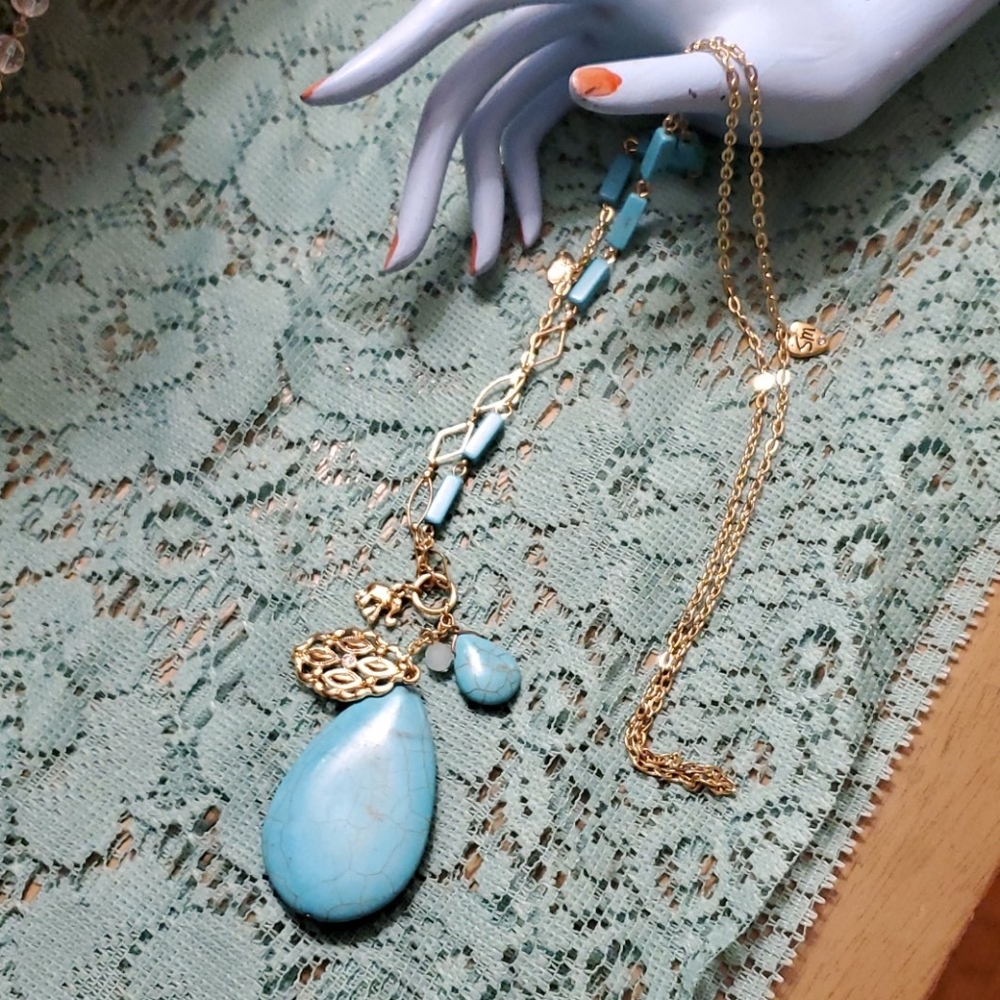 Sandra miller long necklace